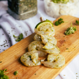 Scampi brochet